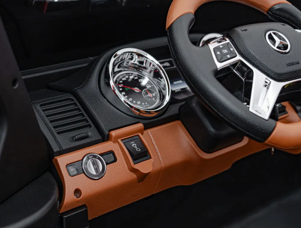 Licencirani auto na akumulator Mercedes Benz MAYBACH G650 STRONG - dvosjed - bijeli
