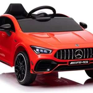 Licencirani auto na akumulator Mercedes CLA 45s AMG 4x4 - crveni