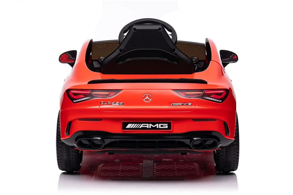 Licencirani auto na akumulator Mercedes CLA 45s AMG 4x4 - crveni