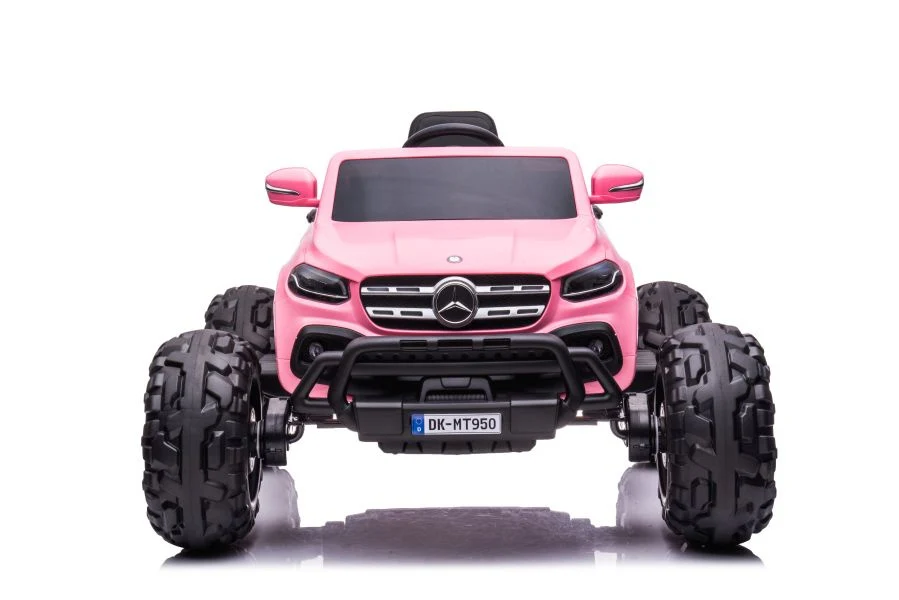 Licencirani auto na akumulator Mercedes DK-MT950 4x4 - svijetlo rozi