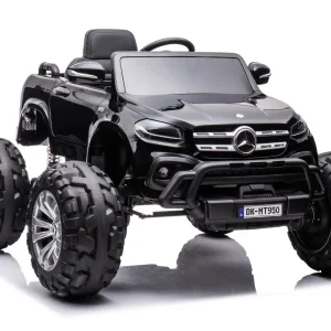 Licencirani auto na akumulator Mercedes DK-MT950 4x4 - crni/lakirani