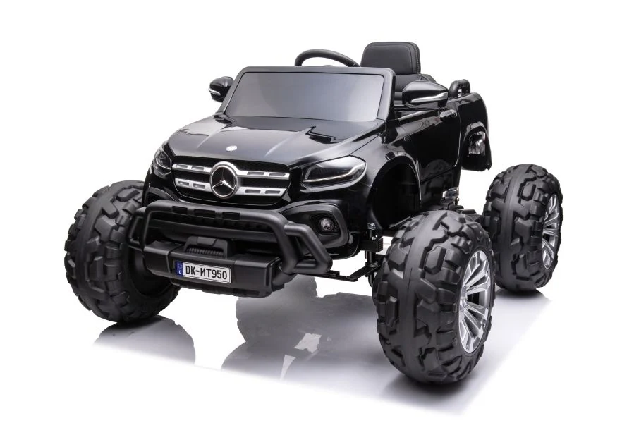 Licencirani auto na akumulator Mercedes DK-MT950 4x4 - crni/lakirani