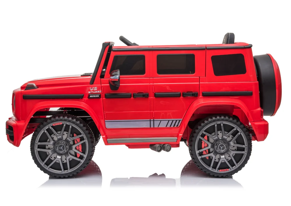 Licencirani auto na akumulator Mercedes G63 AMG - crveni