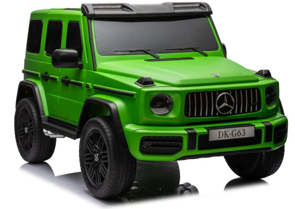 Licencirani auto na akumulator Mercedes G63 XXL 24V 4x4 - DVOSJED - zeleni