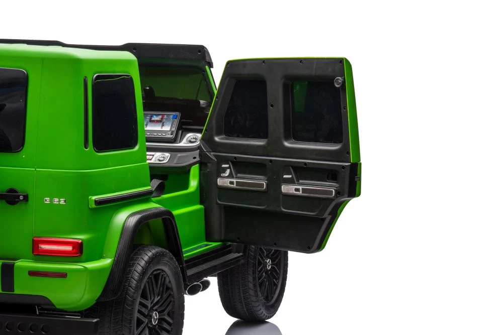 Licencirani auto na akumulator Mercedes G63 XXL 24V 4x4 - DVOSJED - zeleni