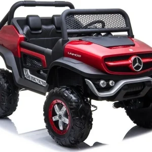 Licencirani auto na akumultor Mercedes Unimog 4x4 - crveni
