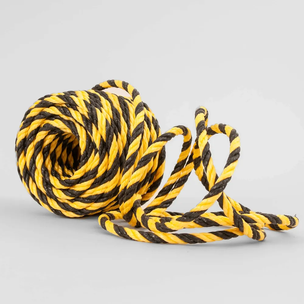 Uže upozorenja – Ø10mm x 25m, žuto/crno