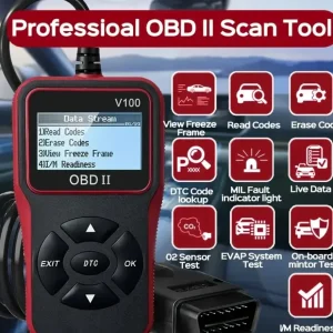 OBD dijagnostika OBD2 V100