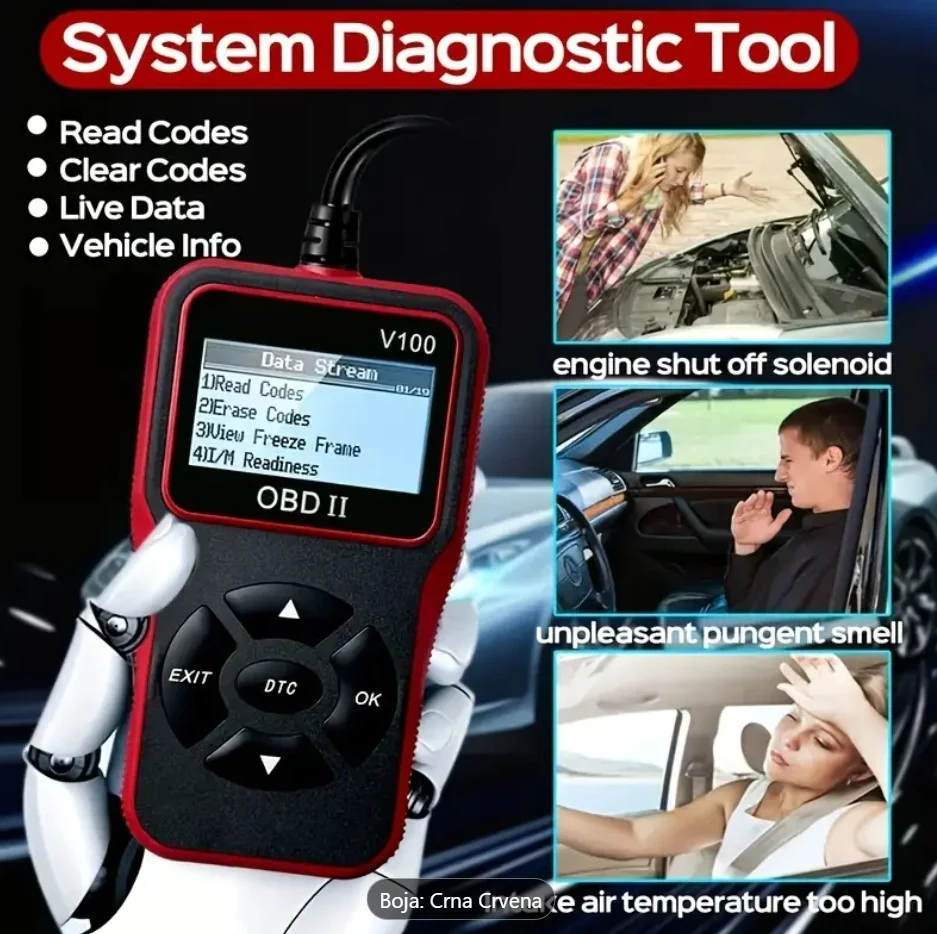 OBD dijagnostika OBD2 V100