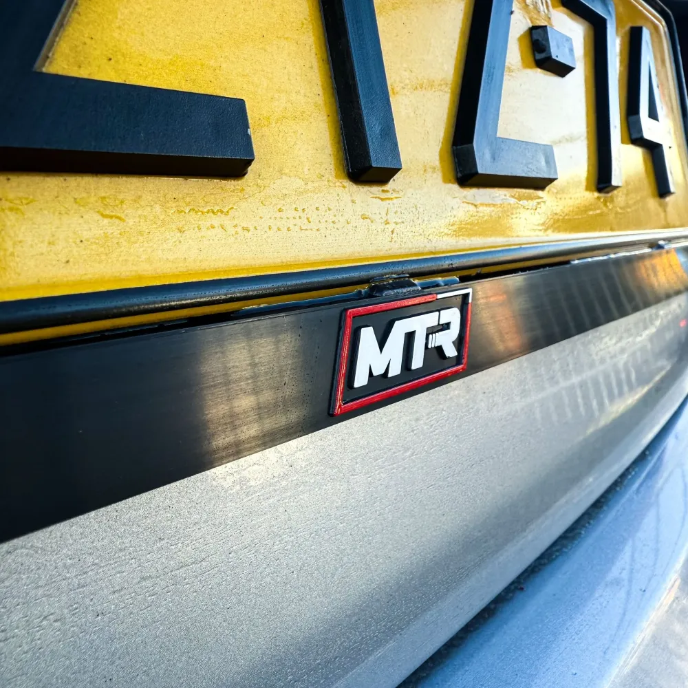 MTR Držč registarske pločice s 3D logotipom