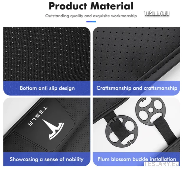 Anti Slip zaštitni poklopac sjedala za Tesla modele 3 y s x