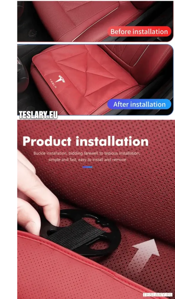 Anti Slip zaštitni poklopac sjedala za Tesla modele 3 y s x