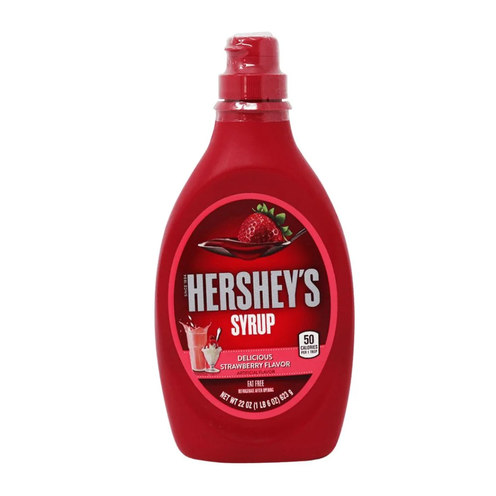 Hershey's Syrup Delicious Strawberry Flavor, preljev od jagode od 623g