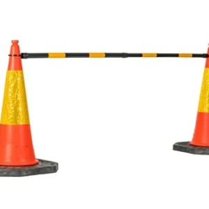 Flexibarrier Paket prometnog stošca + izvlačne šipke za stožac (pokriva do 10m)