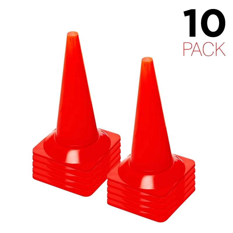 Flexibarrier Prometni stožac 50cm - Set - 10 kom. (Narančasta)