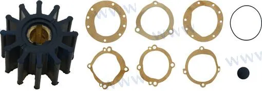 CEF® 500120T water pump impeller kit Sherwood 10615K Volvo Penta 835874