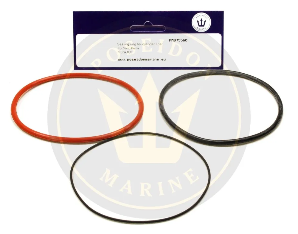 Crom® Cylinder liner seal kit Volvo Penta MD5A MD5B MD5C 875560