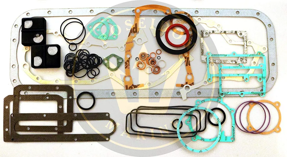 Crom® Oil pan gasket Set Volvo Penta AD40 AQAD40 AQD40 TMD40 876349 875634