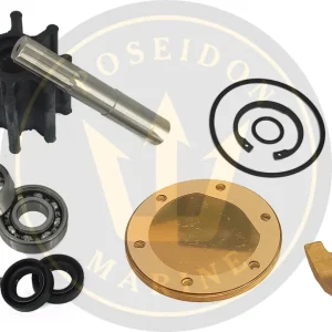 Crom® Water pump shaft kit Volvo Penta D31 D41 D42 D43 860629 860827 861198