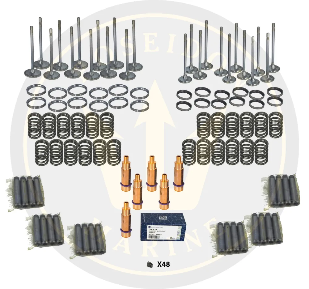 Cylinder Head Rebuild Kit Volvo Penta D6 3884015 3884010 3580890 3580888