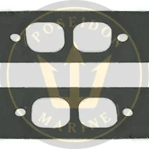 2 Exhaust Gaskets 5.0L & 5.7L V8 Volvo Penta Mercruiser 3852468 27-8M2000819 856034