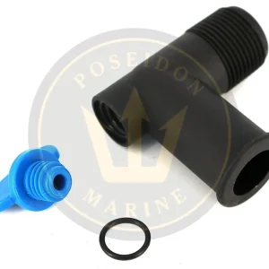 Exhaust Manifold 90 Degree Fitting Drain Plug Elbow MerCruiser 22-862210A01