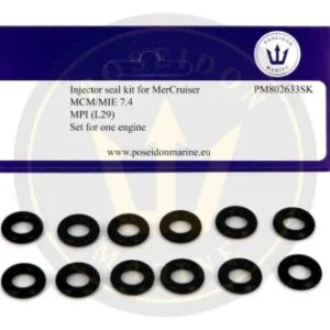 Fuel injector seal kit MerCruiser 802632T 849896 7.4