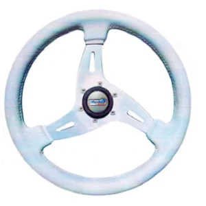 Geldenship® STEERING WHEEL VORTICE 350 MM. WHITE