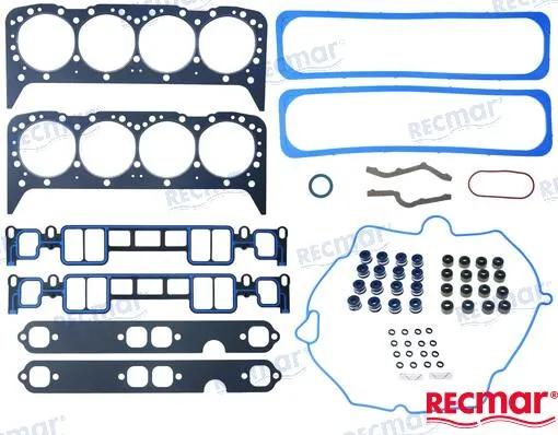 Head gasket set Volvo Penta 5.0 5.7 Vortec replaces FEL 17232 3857662