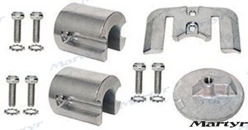 Martyr® Anode kit aluminum MerCruiser Bravo 2 & 3