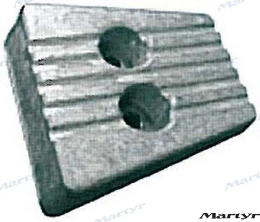 Martyr® zinc anode transom plate Volvo Penta SX- DPS- DPS-B 3888817