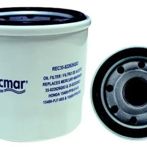 Oil filter MERCURY / MARINER OUTBOARD 8 9.9 15 20 30 HP 35-822626Q03