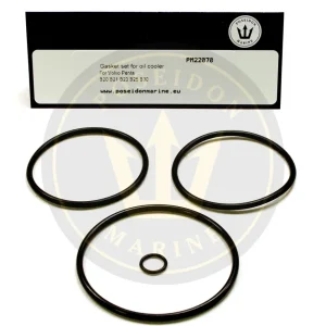 Poseidon Marine® Oil cooler seal kit Volvo Penta AQ120 AQ130 AQ140 AQ145 AQ151 AQ171