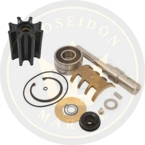 Poseidon Marine® Sea water pump shaft kit Volvo Penta D6 pump 3589907 21380890