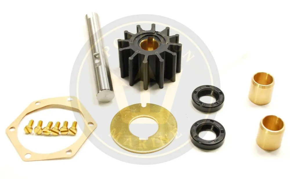 PoseidonMarine® Water pump shaft kit Volvo Penta AQ165 AQ170 MD21 875383 875575