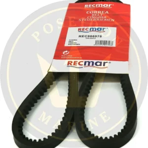 Recmar® Alternator belt Volvo Penta D30 D31 D40 D41 RO: 966978 1100mm