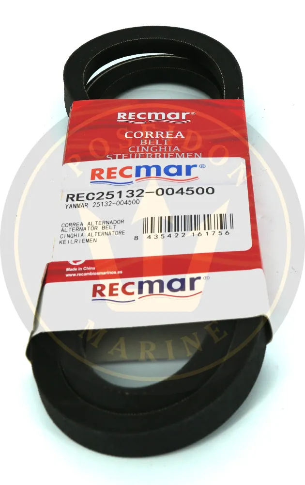 Recmar® alternator Belt Yanmar 3JH2 3JH25A 3JH3 4JH 25132-004500