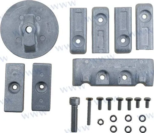 Recmar® aluminium anode kit Mercury Verado 6 cyl. 8M0126671