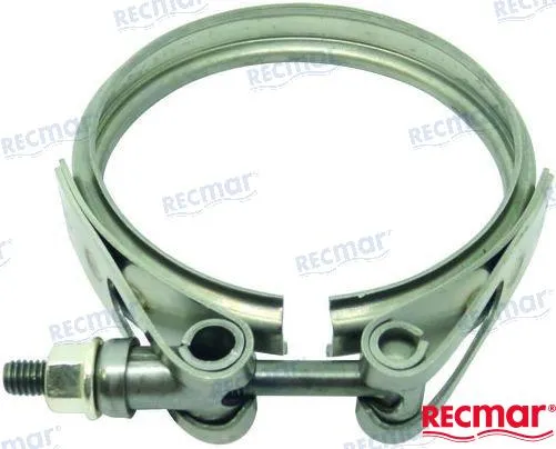 Recmar® Exhaust Clamp Volvo Penta Elbow Turbo 31 40 41 42 43 44 300 D4 21325765