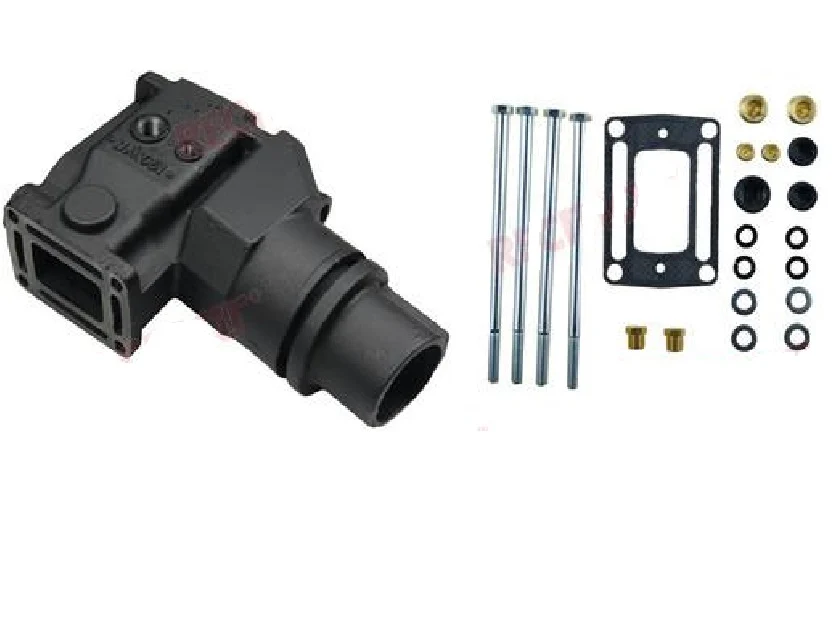 Recmar® Exhaust elbow OMC & Volvo Penta GM V6-V8 (1991+) 3863061
