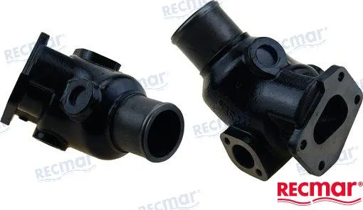Recmar® Exhaust Elbow Volvo Penta D2-55 replaces 21424345