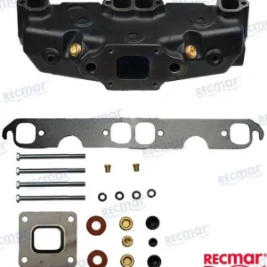 Recmar® Exhaust manifold MerCruiser GM Dry-joint 5.0 5.7 V8 MPi 865049T01