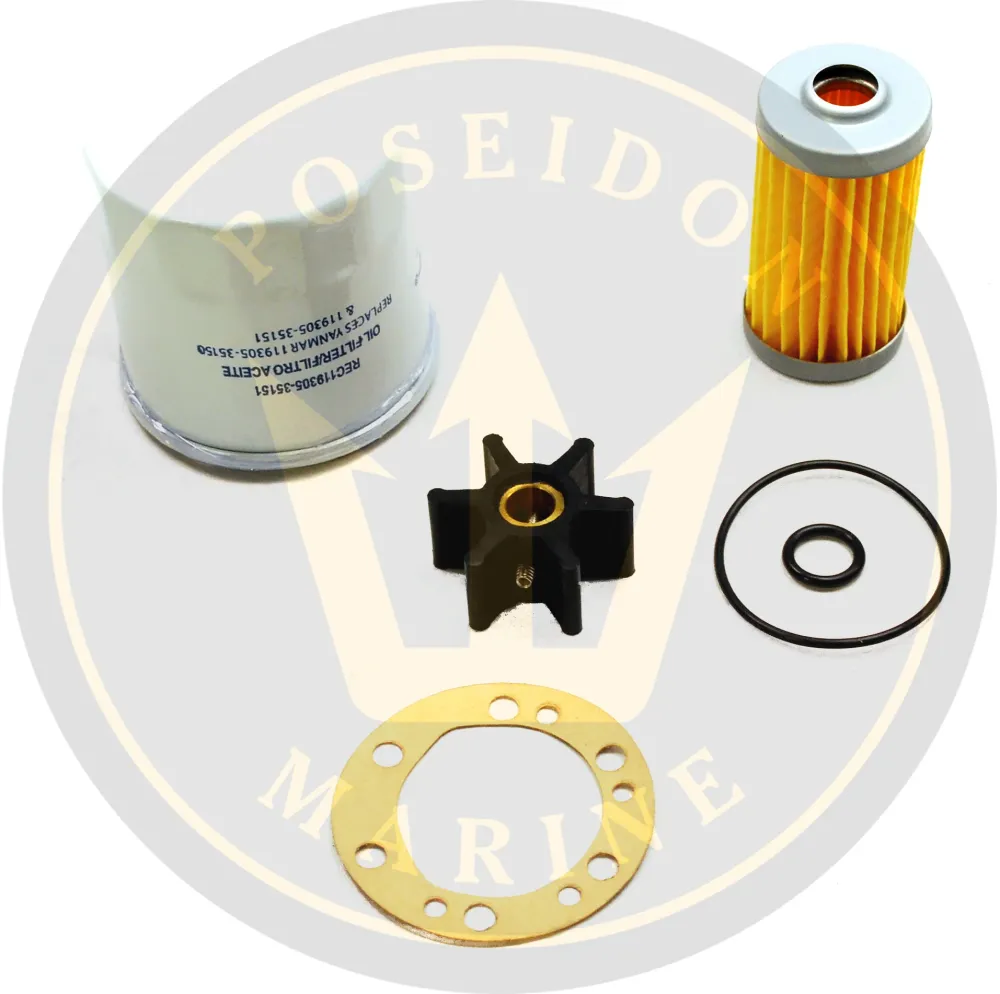 Recmar® Service kit Yanmar 2GM 3GM 119305-35151 104500-55710 104211-42070