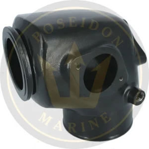 Recmar® Stainless Steel Exhaust Elbow Volvo Penta D4 replaces 3884701