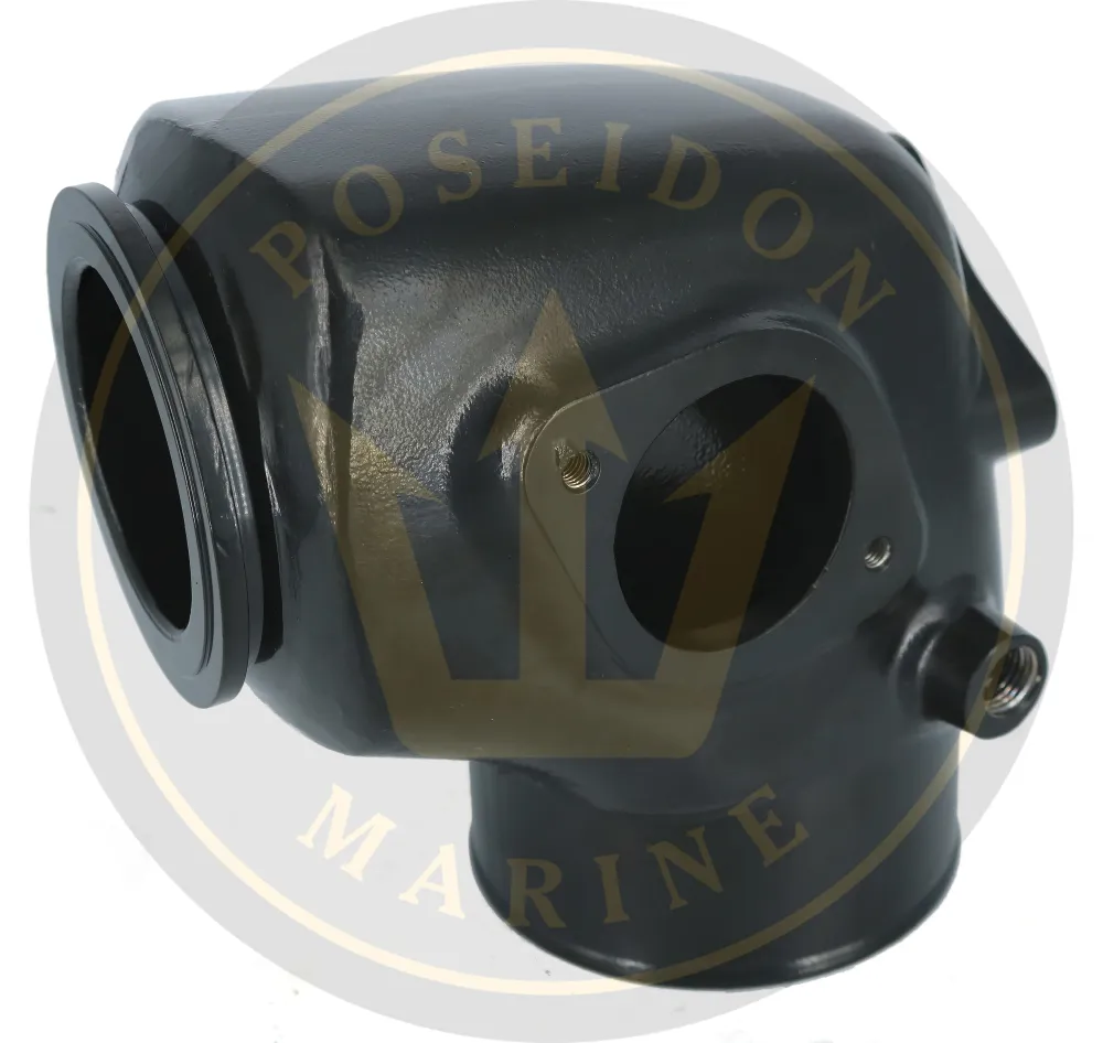 Recmar® Stainless Steel Exhaust Elbow Volvo Penta D4 replaces 3884701