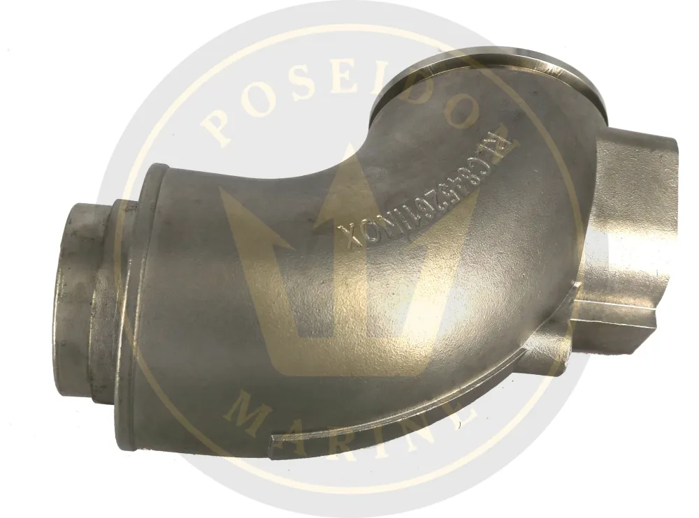 Recmar® Stainless Steel Exhaust Elbow Volvo Penta 845261 843217 D30 D40