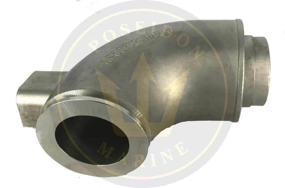 Recmar® Stainless Steel Exhaust Elbow Volvo Penta 845261 843217 D30 D40