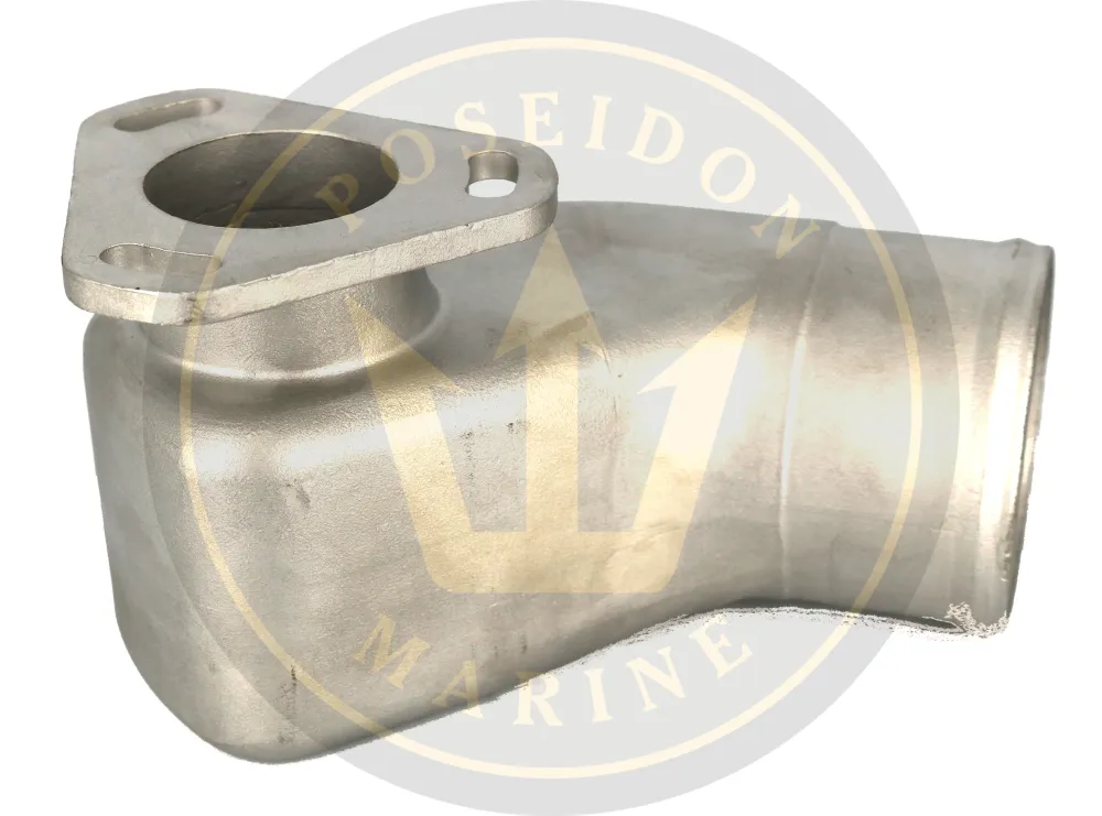 Recmar® Stainless steel Exhaust Elbow Yanmar 4JH 129792-13552 129671-13551
