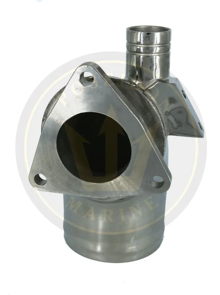 Recmar® Stainless steel Exhaust Elbow Yanmar 4LH-STE 119181-13500