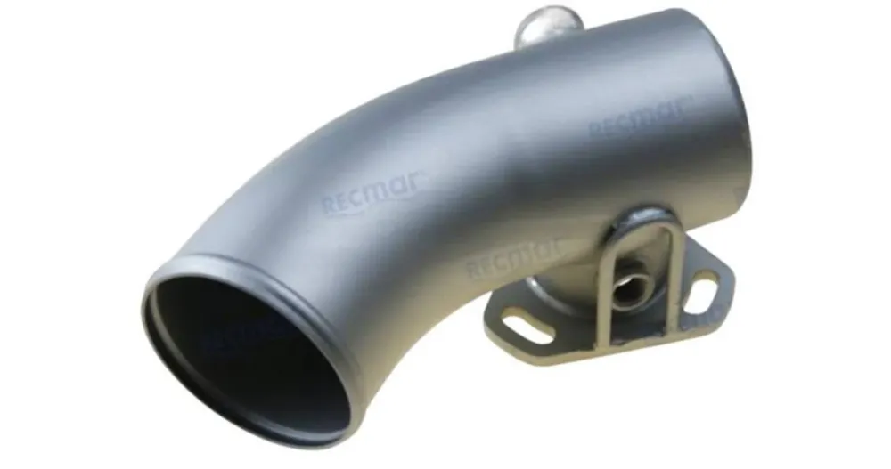 Recmar® Stainless steel Exhaust Elbow Yanmar 4JH4-TE 129671-13552